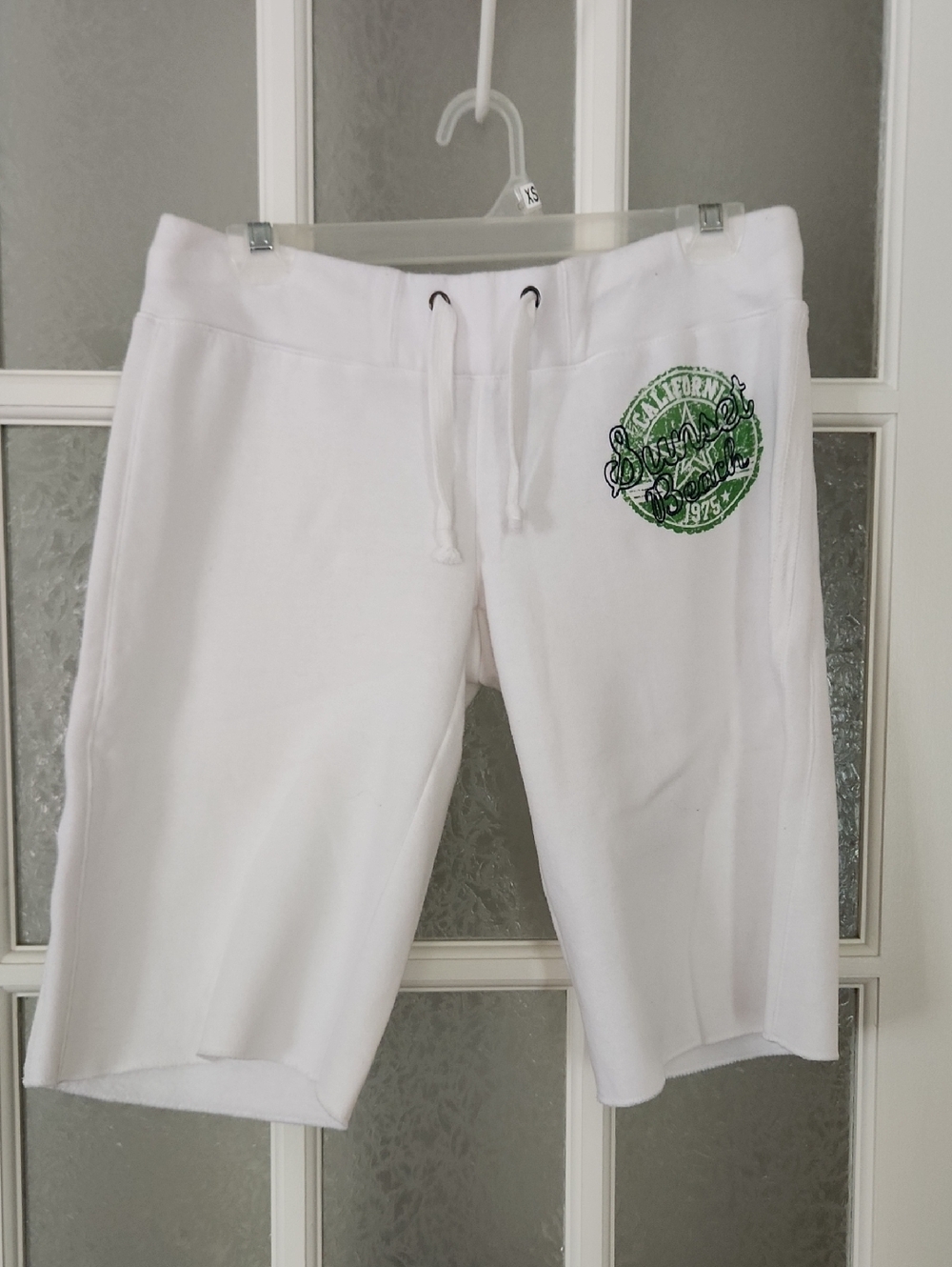 Urban Heritage White Sweat Pants Short